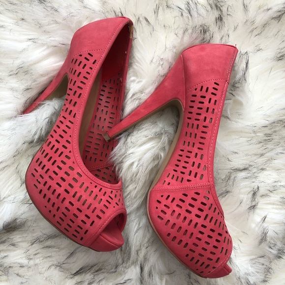 Apt 9 Coral Stilleto Heels - Picture 3 of 15